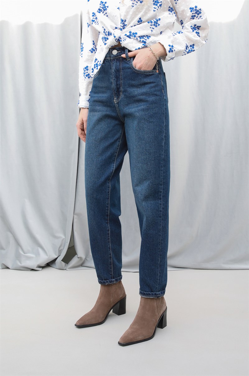 Koyu Mavi The 90s Jean